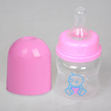 Lovely Baby Mini Portable Feeding BPA Free Safe Newborn Kids Nursing Care Feeder Fruit Juice Milk Bottles 60ML